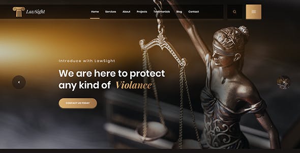 Lawsight - Law & Lawyer WordPress